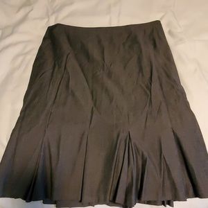 Gray pencil skirt